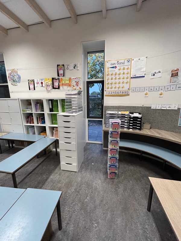 Schoonmaak op school